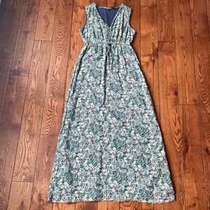 EUC Eddie Bauer Cotton Sleeveless Maxi Dress- Size 6